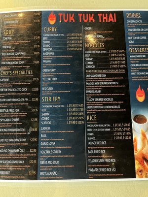 Menu photo 5 Tuk Tuk Thai Overland Park, KS Menu photo 5 Tuk Tuk Thai Overland Park, KS