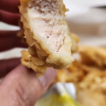 Church's Texas Chicken - Undercooked chiken strip - Chicken Shop Near Me - Kitchener, Ontario Church's Texas Chicken - Undercooked chiken strip - Chicken Shop Near Me - Kitchener, Ontario