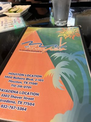 Menu photo 1 El Pacifico Houston, TX