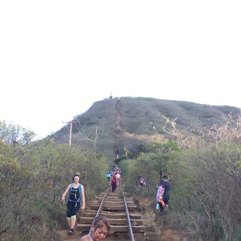 Koko Head - Walking back down after the sunrise - Hiking Near Me - Honolulu, Hawaii Koko Head - Walking back down after the sunrise - Hiking Near Me - Honolulu, Hawaii