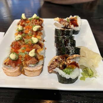 EurAsia - Burnet roll and spider roll - Sushi Bars Near Me - Austin, Texas