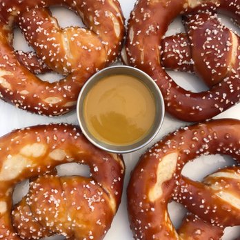 FITZ Bakery - pretzels with dipping sauce - Desserts Near Me - Los Angeles, California FITZ Bakery - pretzels with dipping sauce - Desserts Near Me - Los Angeles, California