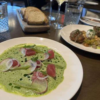 First & Oak - Tuna crudo - New American Near Me - Solvang, California First & Oak - Tuna crudo - New American Near Me - Solvang, California