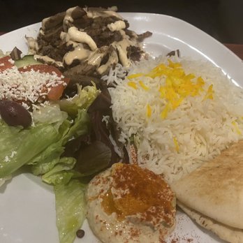 Pom & Olive - Lamb Shawarma Platter - Mediterranean Near Me - Costa Mesa, California Pom & Olive - Lamb Shawarma Platter - Mediterranean Near Me - Costa Mesa, California