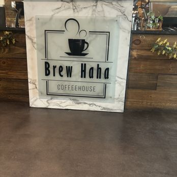 Brew Haha Coffeehouse - Signage - Coffee & Tea Near Me - Overland Park, Kansas Brew Haha Coffeehouse - Signage - Coffee & Tea Near Me - Overland Park, Kansas