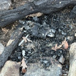 Uwharrie National Forest - Burnt shoe sole