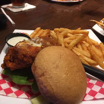 Amsterdam Cafe - Hot Chicken and fries - New American Near Me - Auburn, Alabama