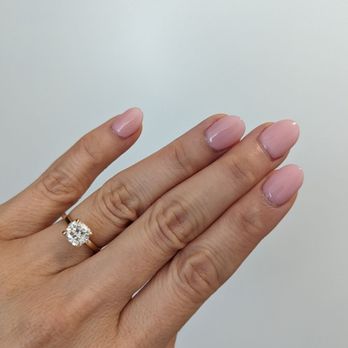 LT NAILS & SPA - Almond shape GelX in color 120 - Nail Salons Near Me - La Habra, California