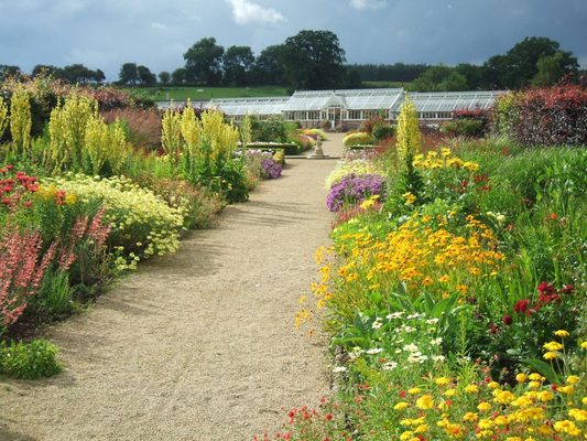The Vinehouse Cafe at Helmsley walled Garden by null