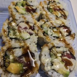 Great quality sushi rolls.