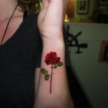 Bearcat Tattoo Gallery - Rose - Tattoo Near Me - San Diego, California