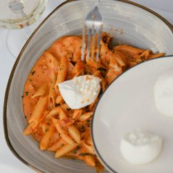 The Beach House Restaurant - Seafood vodka penne