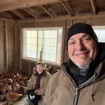Honey Hound Orchards - Doing an interview with Jeff Flock from Fox Business. - Honey Near Me - Columbus, New Jersey