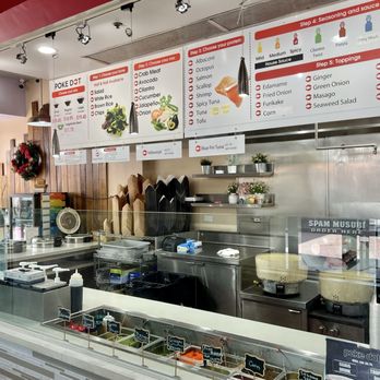 Poke Dot - Menu with steps to lead you through the ordering process. - Seafood Near Me - Irvine, California Poke Dot - Menu with steps to lead you through the ordering process. - Seafood Near Me - Irvine, California