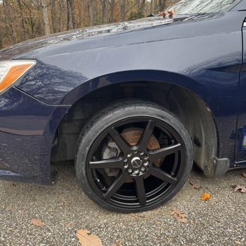 Fitment Industries - I'm sure you can see what's wrong... - Tires Near Me - Appleton, Wisconsin