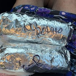 Big Mamas Burritos - Huge Breakfast burritos