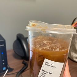 Starbucks - My usual, helps to get the job done!
