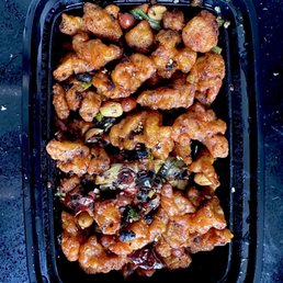 Sichuan spicy stir fried chicken