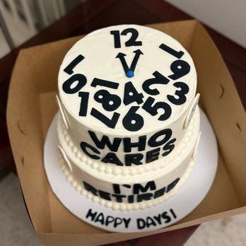 Cakes to Remember - Retirement cake - Custom Cakes Near Me - Naxera, Virginia Cakes to Remember - Retirement cake - Custom Cakes Near Me - Naxera, Virginia
