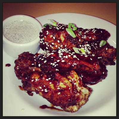 Photo of Cause - The PhilanthroPub - Washington, DC, DC, US. General Tso chicken wings