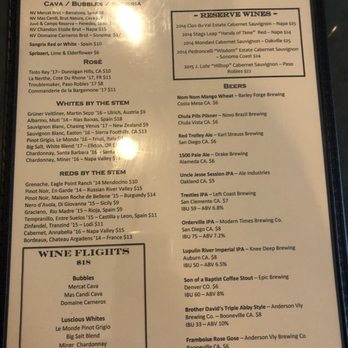 Brix & Craft - Wine options and flights - Wine Bars Near Me - Martinez, California