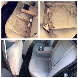 Piedmont Mobile Auto Detailing - Before & after photos of vehicle's interior