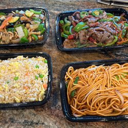 China Fusion Restaurant - 35. Mongolian Beef Szechuan Fried Rice Vegetable Chow Mein