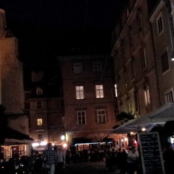 Don Camillo - The view onto the square from the patio - Italian Near Me - Graz, 6
