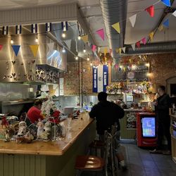 Cocina Lupita - Open kitchen.