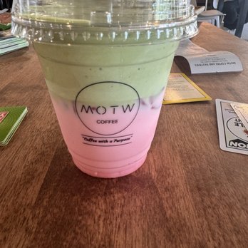 MOTW Coffee - Strawberry matcha - Coffee & Tea Near Me - Alpharetta, Georgia
