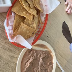 La Perla Bakery & Taqueria - Fresh made chips & bean dip