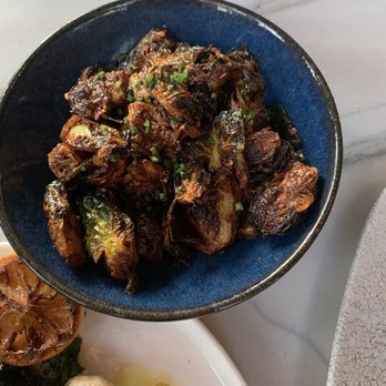 Marsh House - Skip the Brussels Sprouts - deep fried drowned in heavy butter and sugar (on bottom) - Southern Near Me - Nashville, Tennessee Marsh House - Skip the Brussels Sprouts - deep fried drowned in heavy butter and sugar (on bottom) - Southern Near Me - Nashville, Tennessee