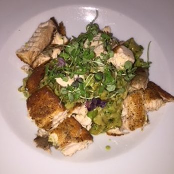 The Farmhouse - mafalde pasta with salmon, fresh peas, pesto - New American Near Me - Needham, Massachusetts The Farmhouse - mafalde pasta with salmon, fresh peas, pesto - New American Near Me - Needham, Massachusetts