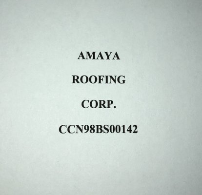Amaya Roofing