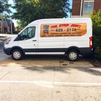 The Strip Joint - View Of Their Work Van - Furniture Repair Near Me - Norfolk, Virginia