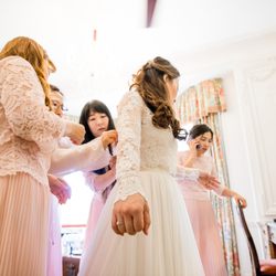 Katarina Laban Photography - Bridal preparations captured in natural way of photography style at Warren House Richmond London