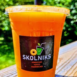 Skolniks Bagel Bakery - COG- carrots, oranges, and ginger. Refreshing!