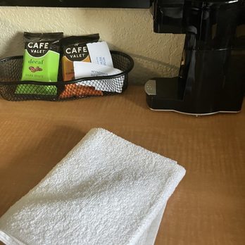 Super 8 by Wyndham New Castle - No cups with the complimentary coffee. - Hotels Near Me - New Castle, Pennsylvania