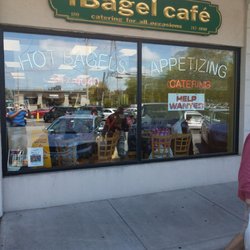 I Bagel Cafe - Joe is having lunch with his beautiful wife the love of my life and sweetheart eve at
