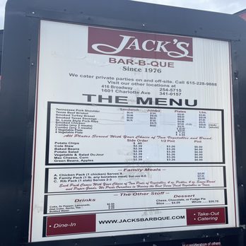 Jacks Bar-B-Que - Barbeque Near Me - Nashville, Tennessee Jacks Bar-B-Que - Barbeque Near Me - Nashville, Tennessee