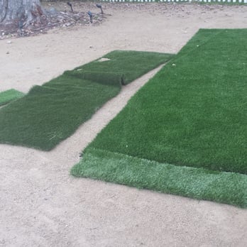 American Turf Depot - Sample we based our purchased on is laying horizontally and the turf we received is laying on top vertically. (Right side) - Landscaping Near Me - Stanton, California