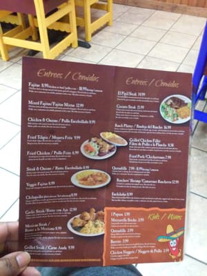 Menu photo 1 El Pipil Dover, DE