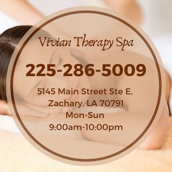 Vivian Therapy Spa - Massage Near Me - Zachary, Louisiana Vivian Therapy Spa - Massage Near Me - Zachary, Louisiana