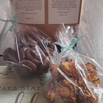 The Lil Bit Bakery - Brownies peanut butter cookies and coconut macaroons. - Desserts Near Me