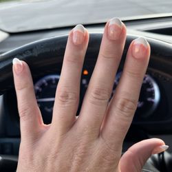 V Nails - Fill in done by Julie.
