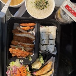 Tomo Sushi & Sashimi - Bento box- Chicken Katsu and California (8pcs)