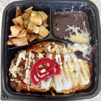 Sunny Up Cafe - Chilaquiles Platter - Breakfast & Brunch Near Me - Foothill Ranch, California
