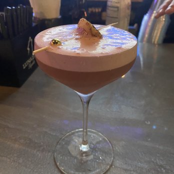 Tequila Daisy - Simply Irresistible- the best drink, has brûléed banana & cherry foam - Cocktail Bars Near Me - St Petersburg, Florida Tequila Daisy - Simply Irresistible- the best drink, has brûléed banana & cherry foam - Cocktail Bars Near Me - St Petersburg, Florida
