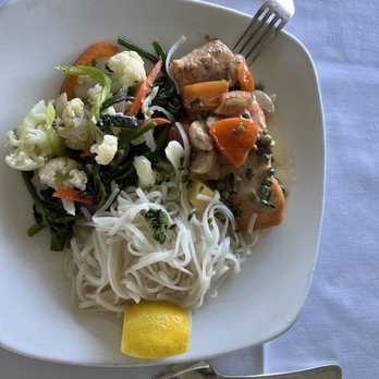 The Spinnaker - Salmon Sauté Puttanesca Style - Breakfast & Brunch Near Me - Sausalito, California The Spinnaker - Salmon Sauté Puttanesca Style - Breakfast & Brunch Near Me - Sausalito, California