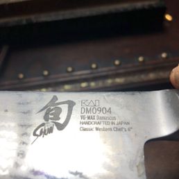 Trade mark of WS Japanes knife! Trade mark of WS Japanes knife!